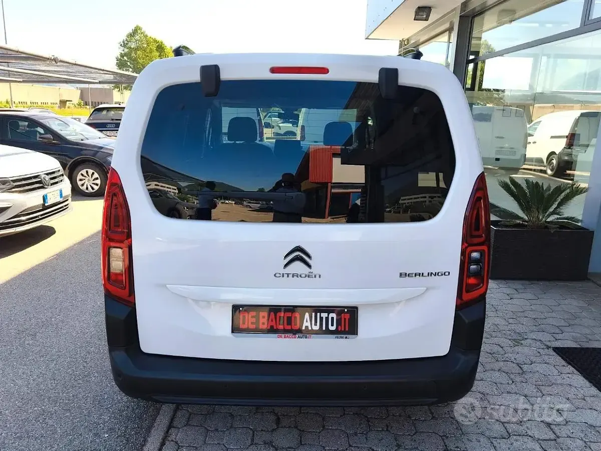 Usata Citroën e-Berlingo 110 CV (80 kW) 2020 Bianco SUV
