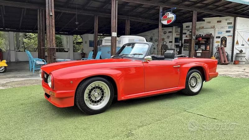 Usata Triumph TR6 150 CV (110 kW) 1970 Rosso Cabrio