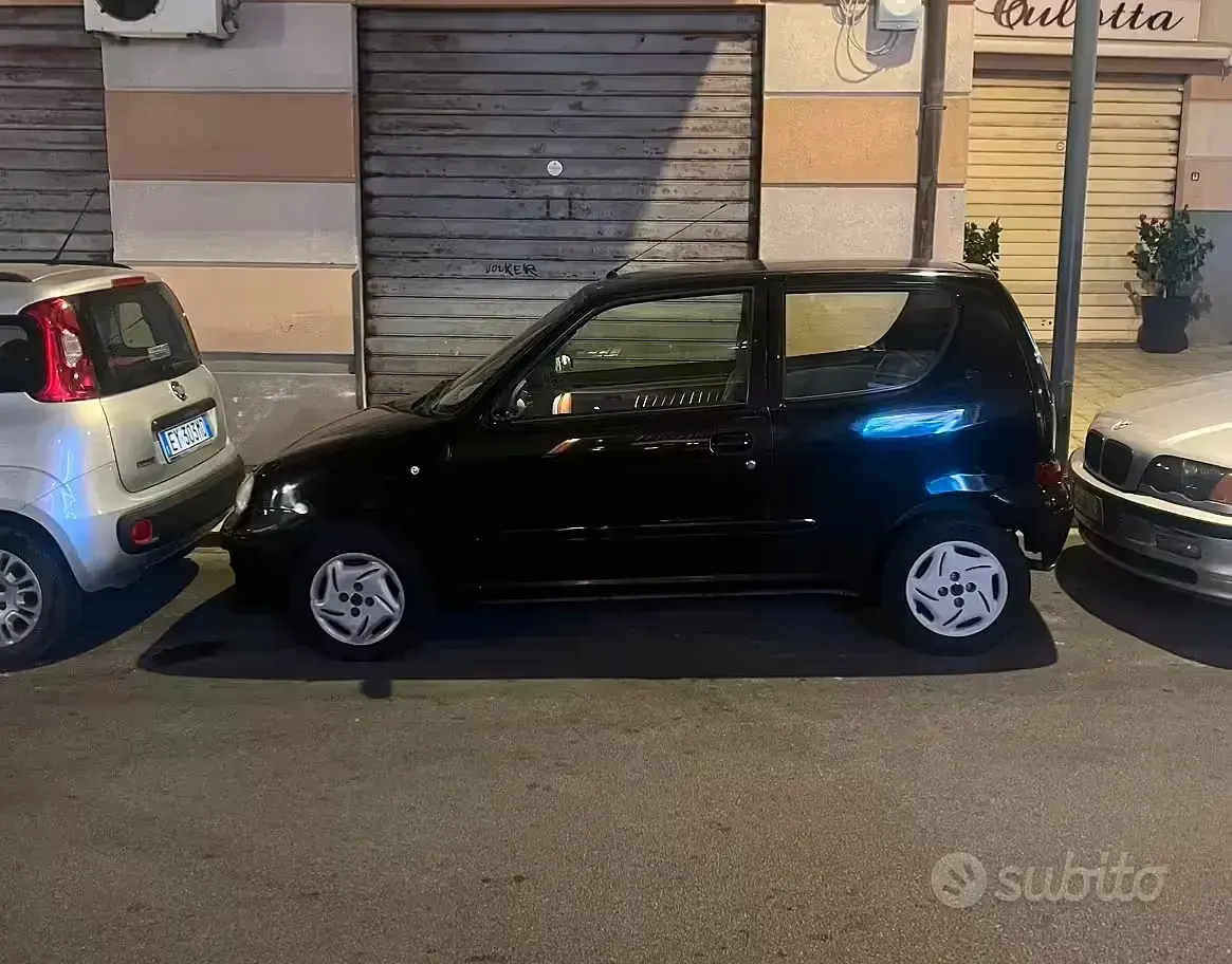 Usata Fiat 600 54 CV (39 kW) 2009 Nero Utilitaria