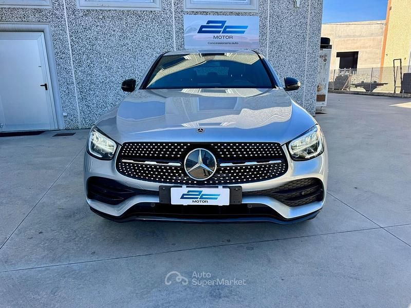 Usata Mercedes GLC220 Premium 194 CV (142 kW) 2020 Argento Coupé