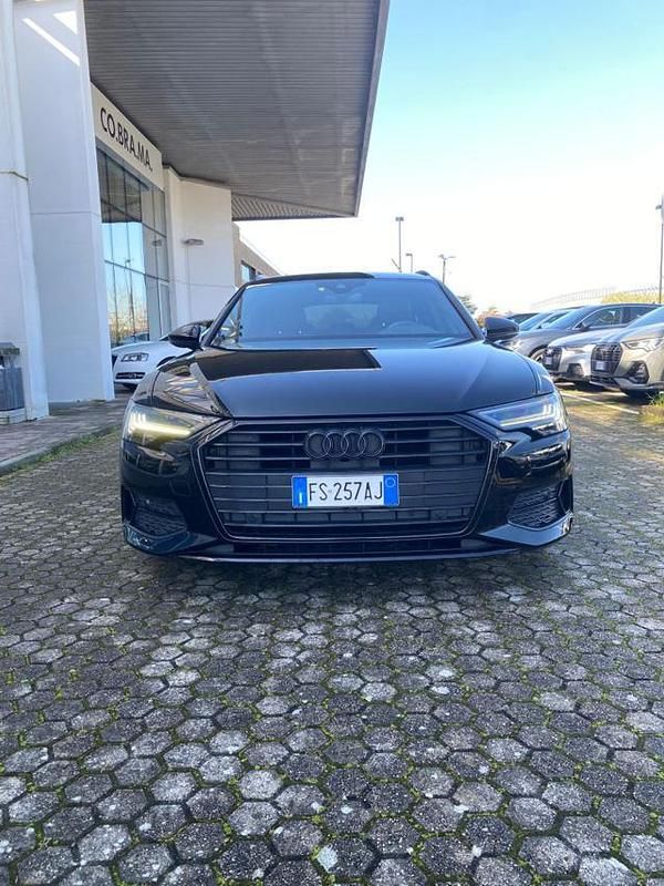 Usata Audi A6 S-Line 204 CV (150 kW) 2018 Nero Station wagon