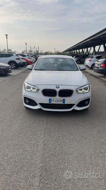 Usata BMW 116 M Sport 2017 Bianco Utilitaria