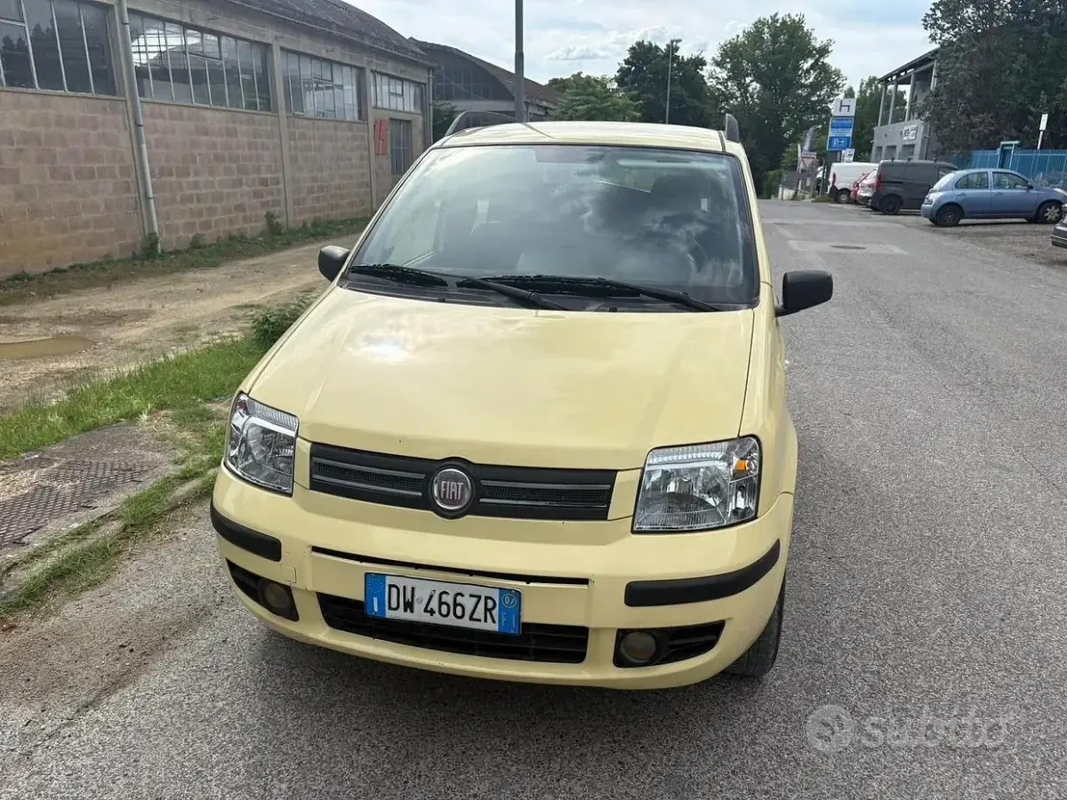 Usata Fiat Panda Dynamic 60 CV (44 kW) 2009 Giallo Utilitaria