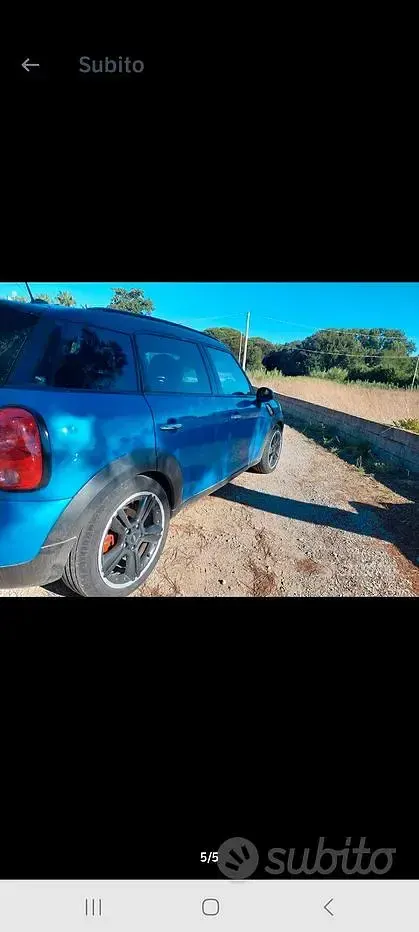 Usata Mini Countryman 2013 Bluazzurro SUV