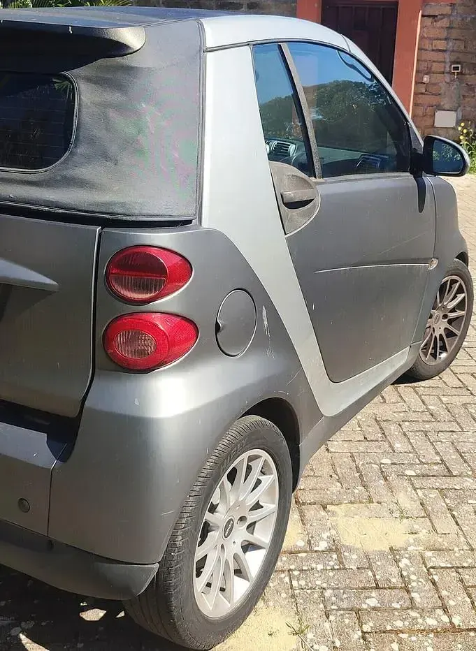 Brugt Smart ForTwo Cabrio 71 HK (52 kW) 2010 Grå Cabriolet