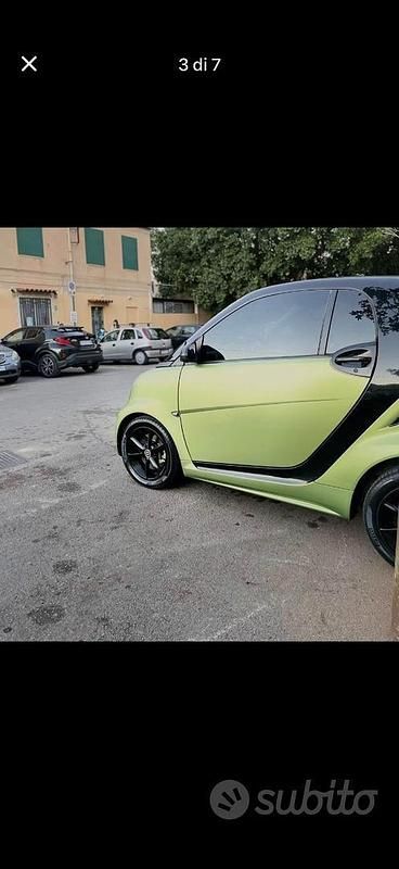 Usata Smart ForTwo Coupé 71 CV (52 kW) 2012 Verde Coupé