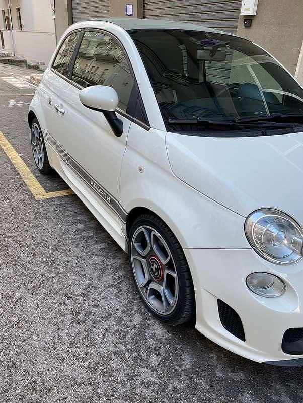 Usata Abarth 595C 140 CV (102 kW) 2012 Bianco Cabrio
