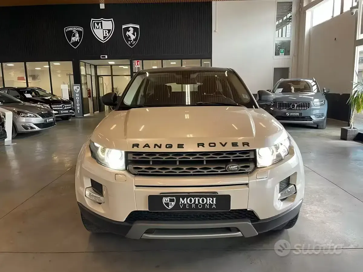 Usata Land Rover Range Rover evoque Pure 150 CV (110 kW) 2015 Bianco SUV