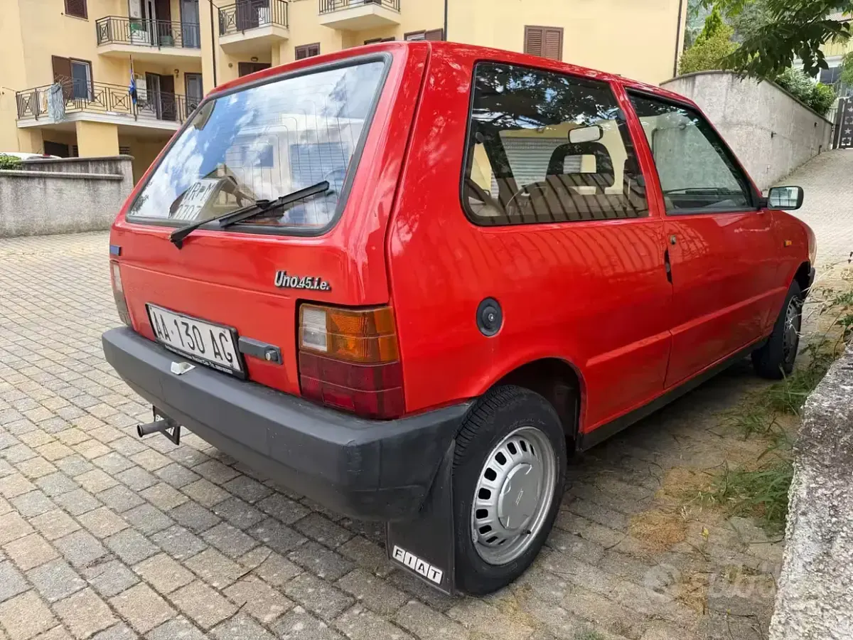 Usata Fiat Uno 44 CV (32 kW) 1989 Arancione Utilitaria