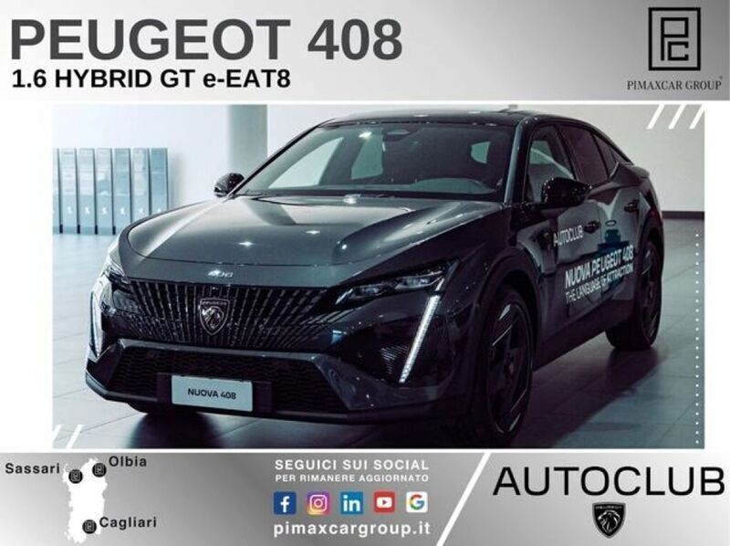 Usato 2023 Peugeot 408 1.6 El_Hybrid 150 CV (45.900 €)