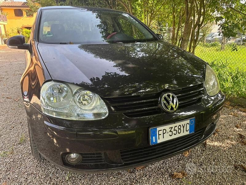 Usata VW Golf V Trendline 75 CV (55 kW) 2007 Nero Berlina
