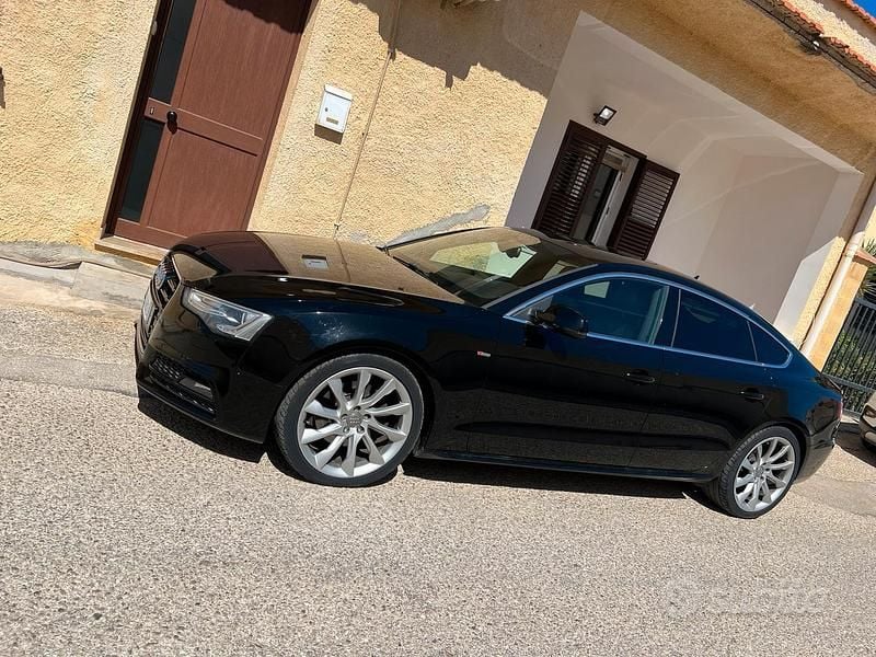 Usata Audi A5 S-Line 204 CV (150 kW) 2014 Nero Coupé