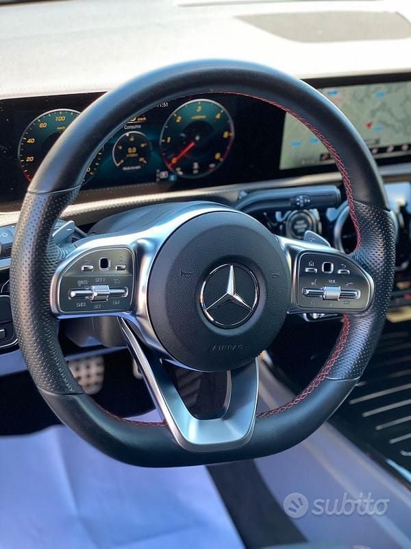 Usata Mercedes CLA180 116 CV (85 kW) 2020 Grigio Berlina