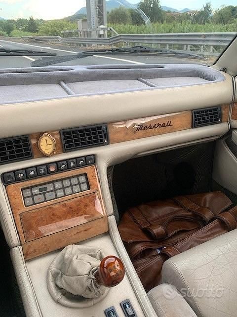 Usata Maserati Spyder 1990 Blu Cabrio