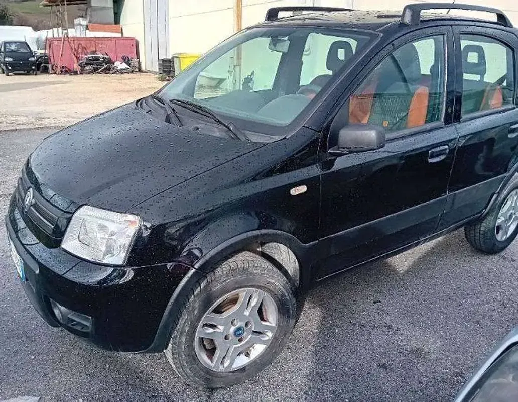Usata Fiat Panda 4x4 Climbing 69 CV (50 kW) 2007 Nero Utilitaria
