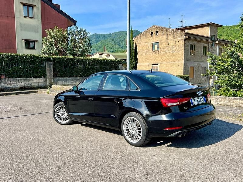 Brugt Audi A3 Design 150 HK (110 kW) 2017 Sort Sedan
