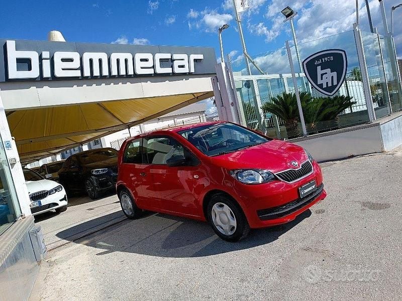 Usata Skoda Citigo Style 60 CV (44 kW) 2018 Rosso(met.) Utilitaria
