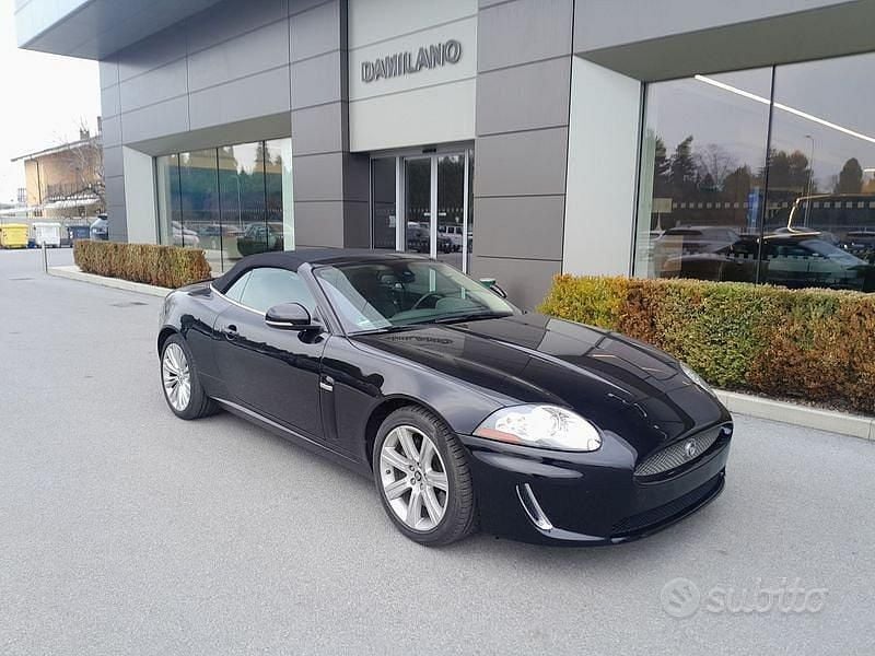 Usata Jaguar XK Portfolio 385 CV (283 kW) 2011 Nero Cabrio
