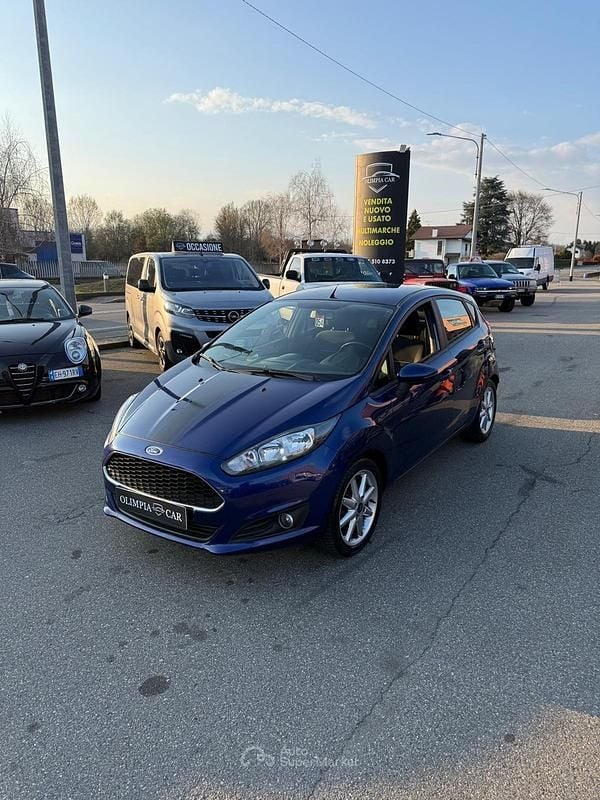 Usata Ford Fiesta 75 CV (55 kW) 2017 Blu