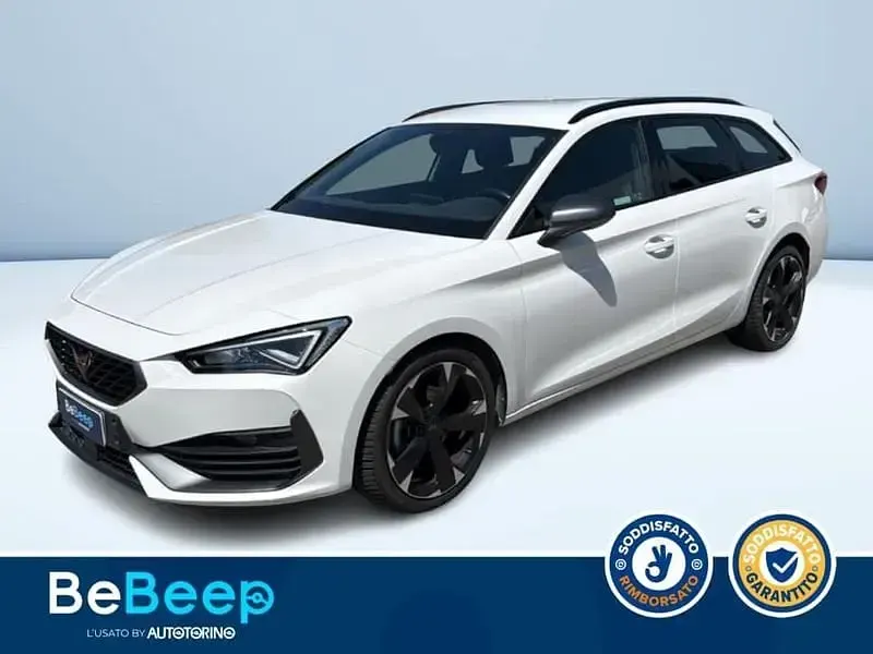 Usata Cupra Leon 150 CV (110 kW) 2024 Bianco pastello Station wagon