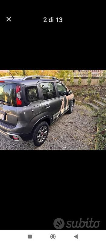 Usata Fiat Panda Cross Cross 2018 Grigio Utilitaria