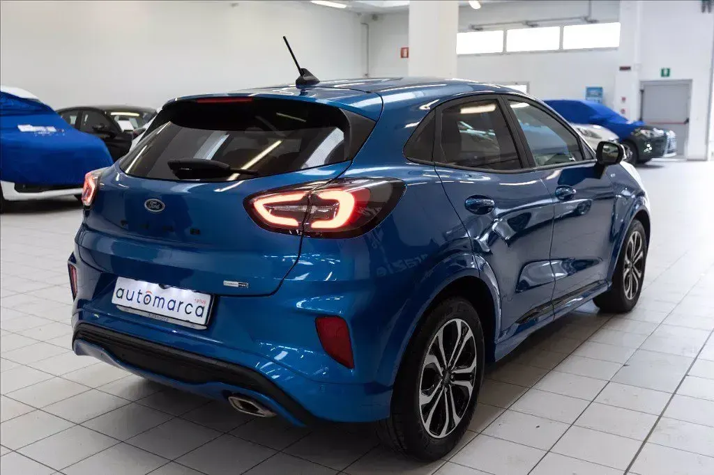 Usata Ford Puma ST-Line 125 CV (91 kW) 2023 Blu metallizzato SUV