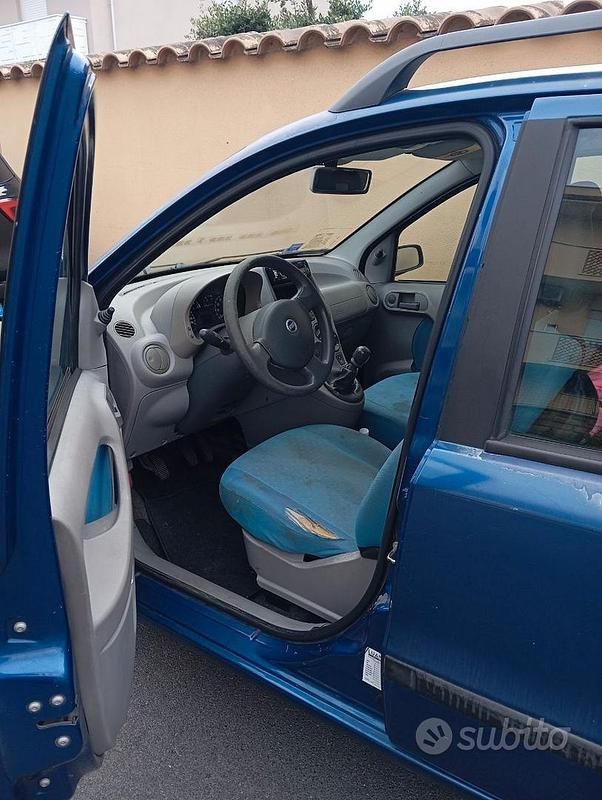 Usata Fiat Panda 2003 Blu Utilitaria