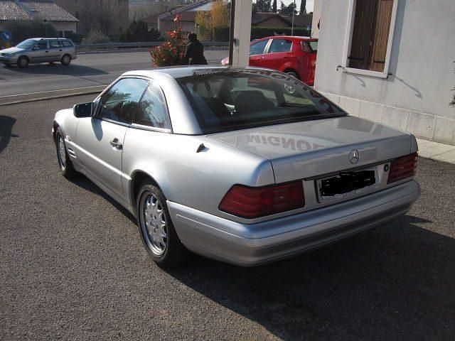 Usata Mercedes SL320 231 CV (169 kW) 1997 Grigio Cabrio