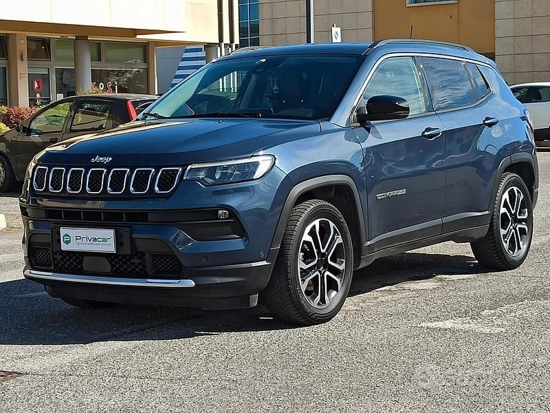 Usata Jeep Compass Limited 131 CV (96 kW) 2022 Blu SUV