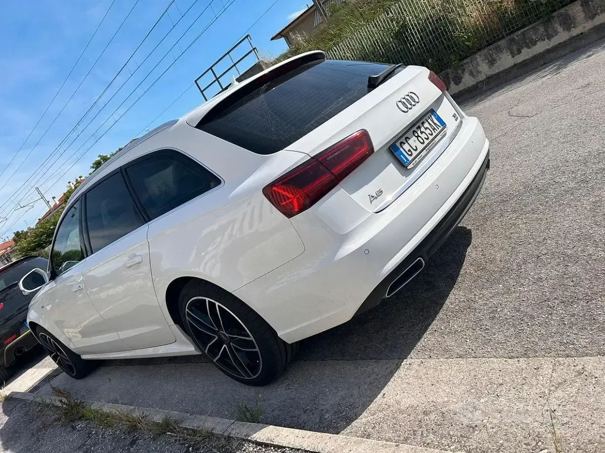 Usata Audi A6 190 CV (139 kW) 2015 Bianco Station wagon