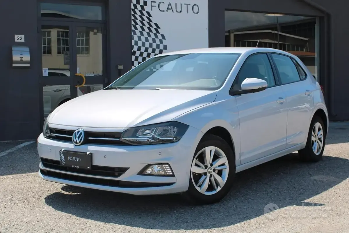 Usata VW Polo Comfortline 95 CV (69 kW) 2020 Bianco Utilitaria