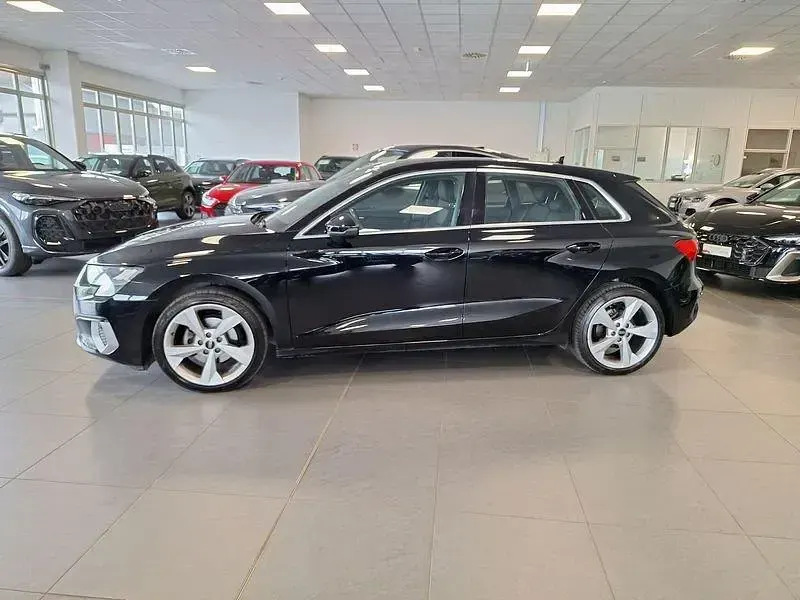 Usata Audi A3 Advanced 131 CV (96 kW) 2022 Nero Berlina