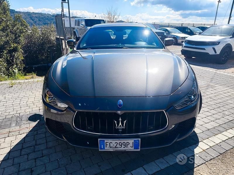 Grigio Usata 2016 Maserati Ghibli Coupé | 24.900 € (Super prezzo) - Immagine 1/4