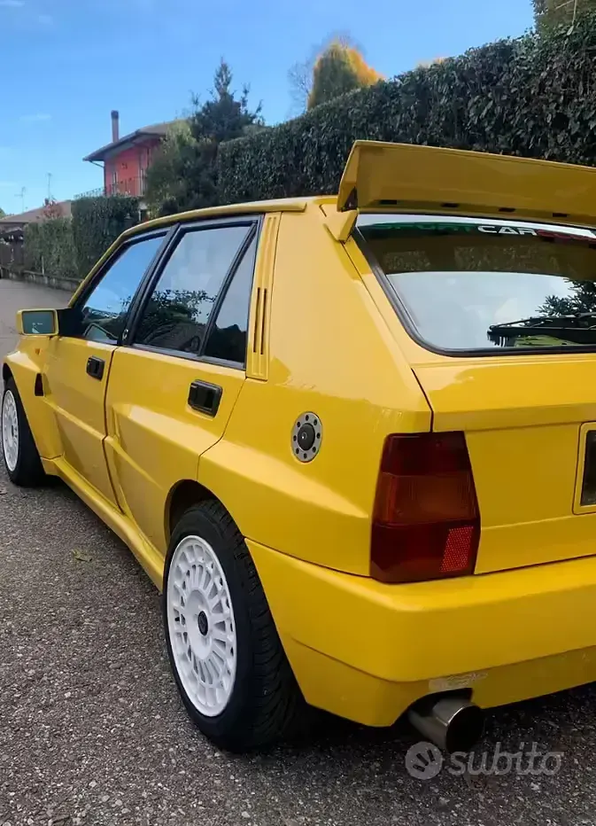 Usata Lancia Delta 181 CV (133 kW) 1988 Giallo Utilitaria