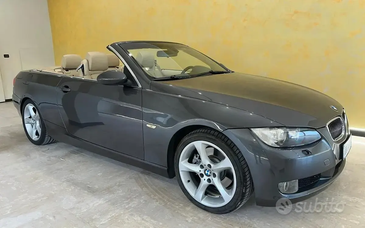 Usata BMW 325 Cabriolet 197 CV (144 kW) 2007 Grigio Cabrio
