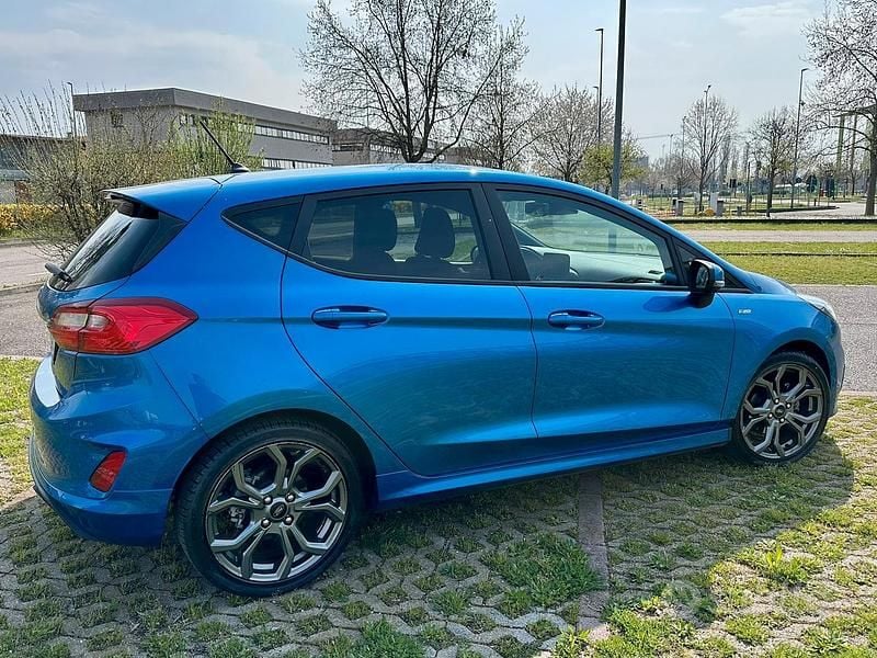 Usata Ford Fiesta ST-Line 100 CV (73 kW) 2019 Blu Utilitaria