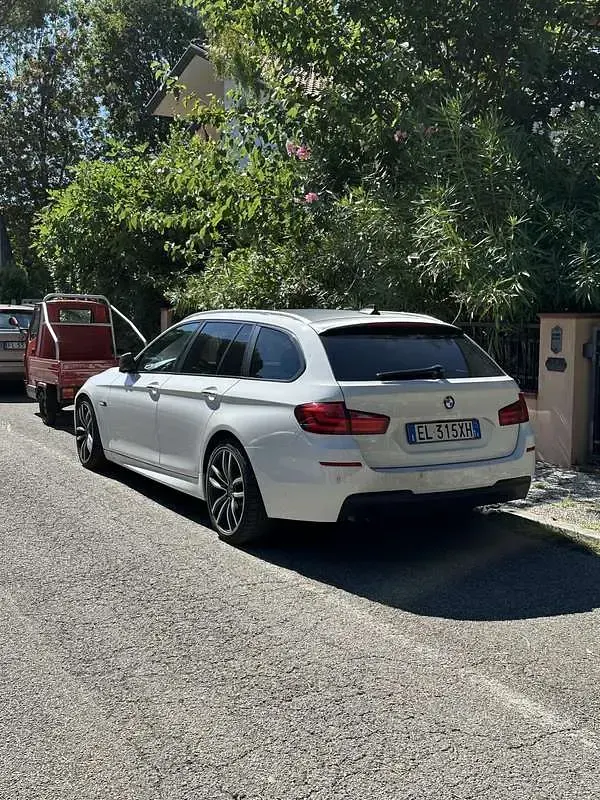 Usata BMW 525 M Sport 218 CV (160 kW) 2012 Bianco Berlina