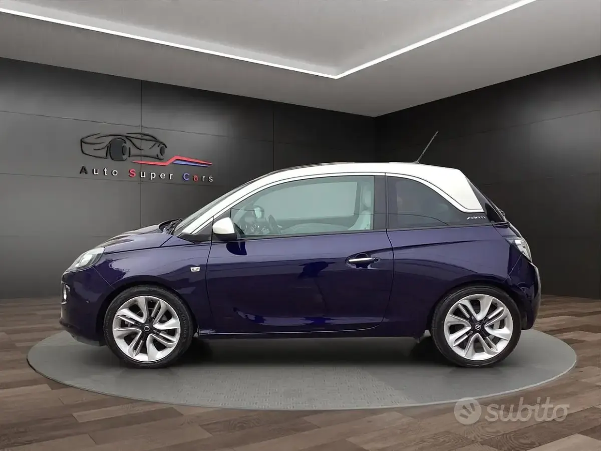 Usata Opel Adam Jam 101 CV (74 kW) 2013 Viola Utilitaria