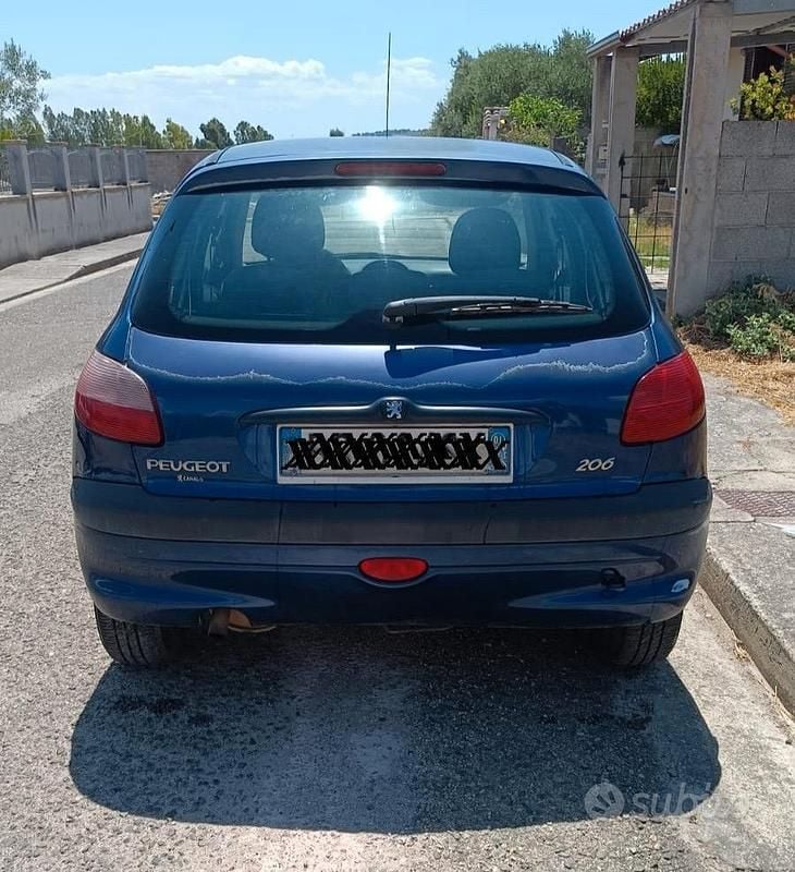 Usata Peugeot 206 2001 Utilitaria