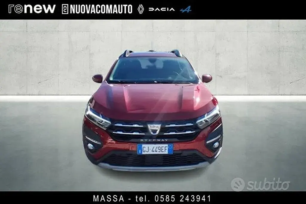 Brugt Dacia Sandero Comfort 101 HK (74 kW) 2022 Rød Sedan