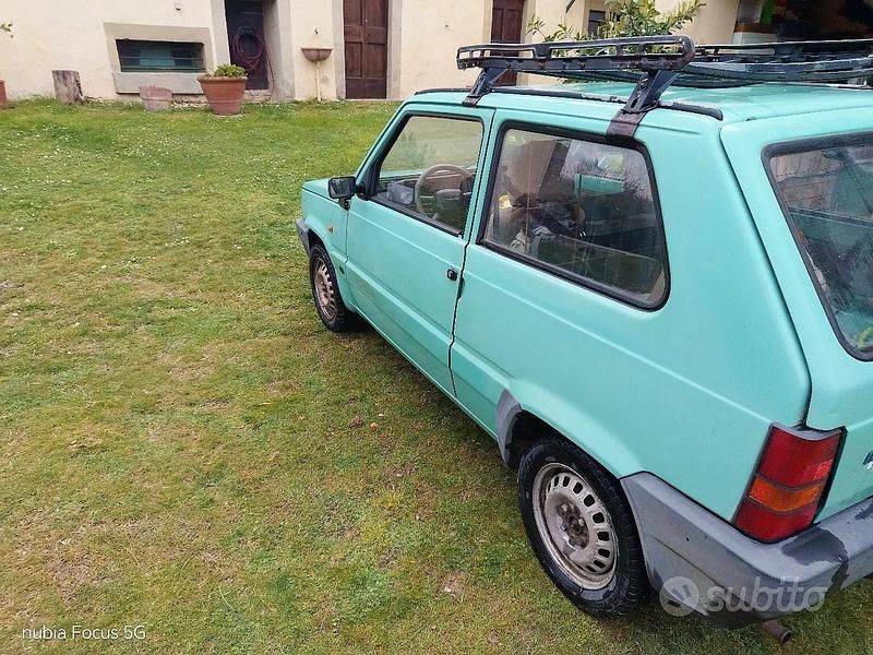 Usata Fiat Panda 54 CV (39 kW) 2002 Verde Utilitaria