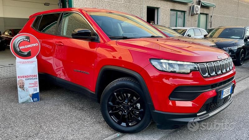 Usata Jeep Compass 131 CV (96 kW) 2022 Rosso SUV
