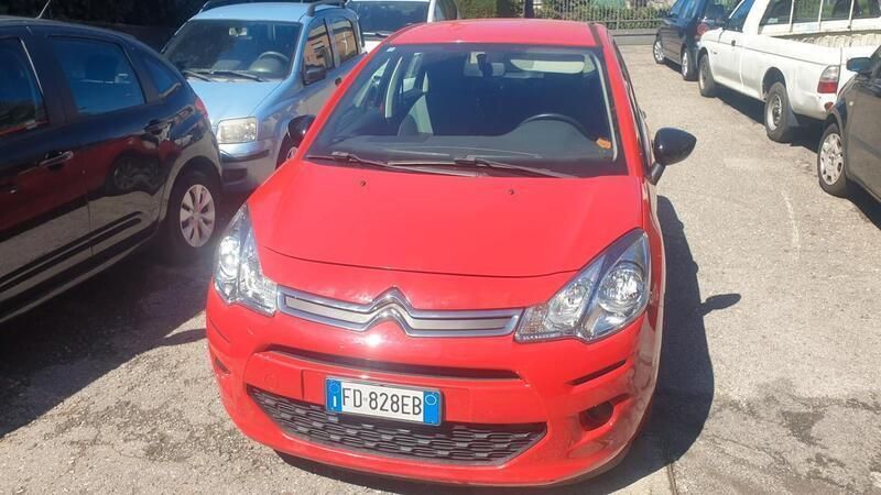 Usata Citroën C3 Live 68 CV (50 kW) 2016 Rosso Utilitaria