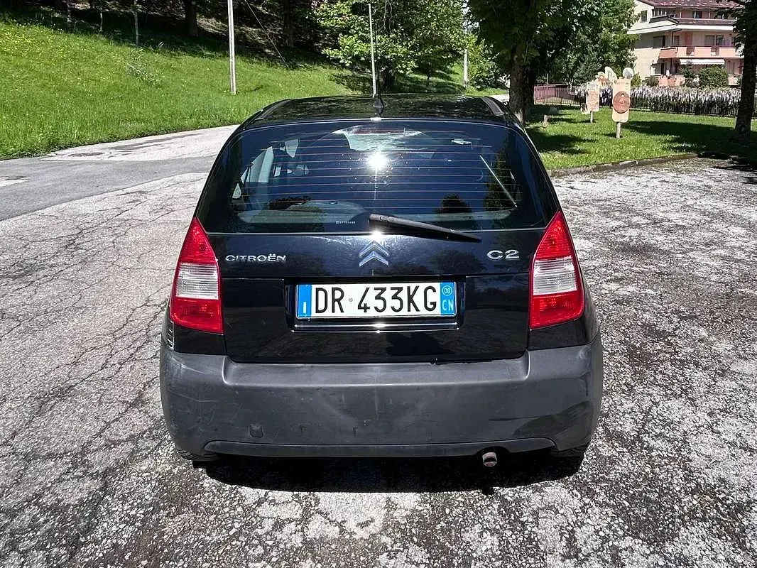 Usata Citroën C2 60 CV (44 kW) 2008 Nero Utilitaria