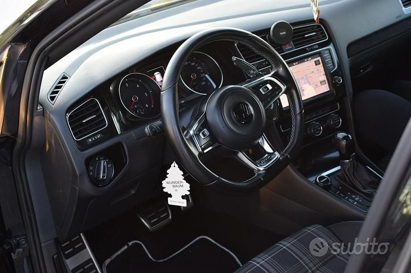 Usata VW Golf VII GTD 230 CV (169 kW) 2015 Nero Berlina