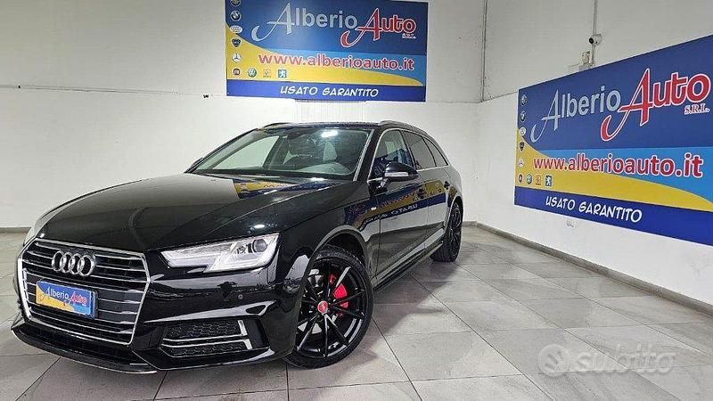 Usata Audi A4 S-Line 190 CV (139 kW) 2016 Nero Berlina