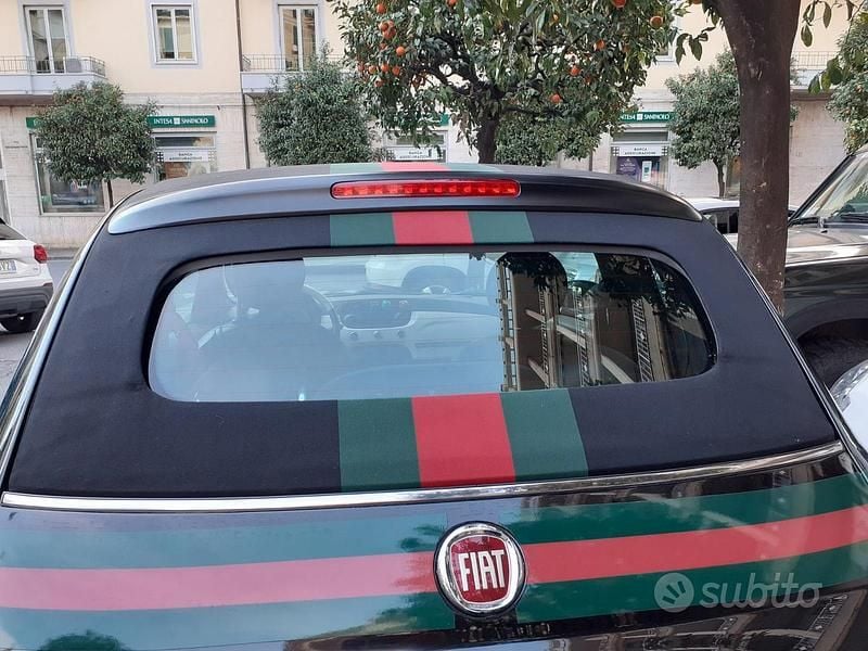 Usata Fiat 500 69 CV (50 kW) 2012 Nero Cabrio