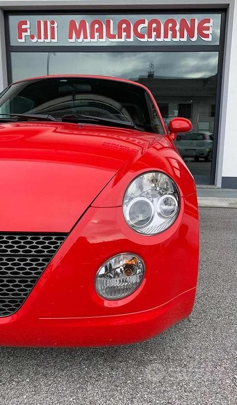 Usata Daihatsu Copen 87 CV (63 kW) 2008 Rosso Cabrio