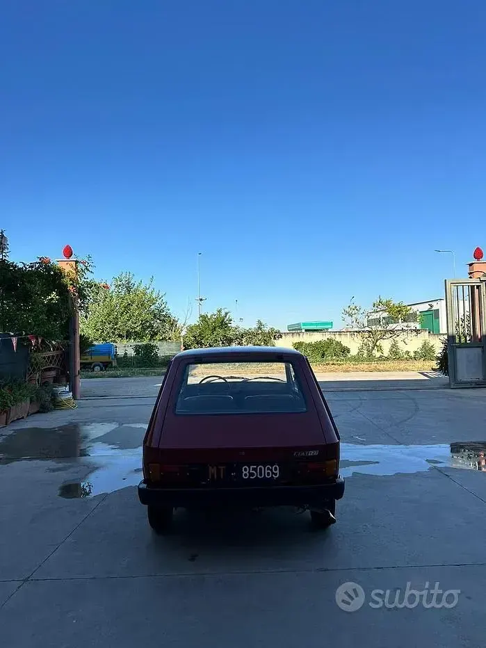 Usata Fiat 127 45 CV (33 kW) 2000 Rosso Berlina