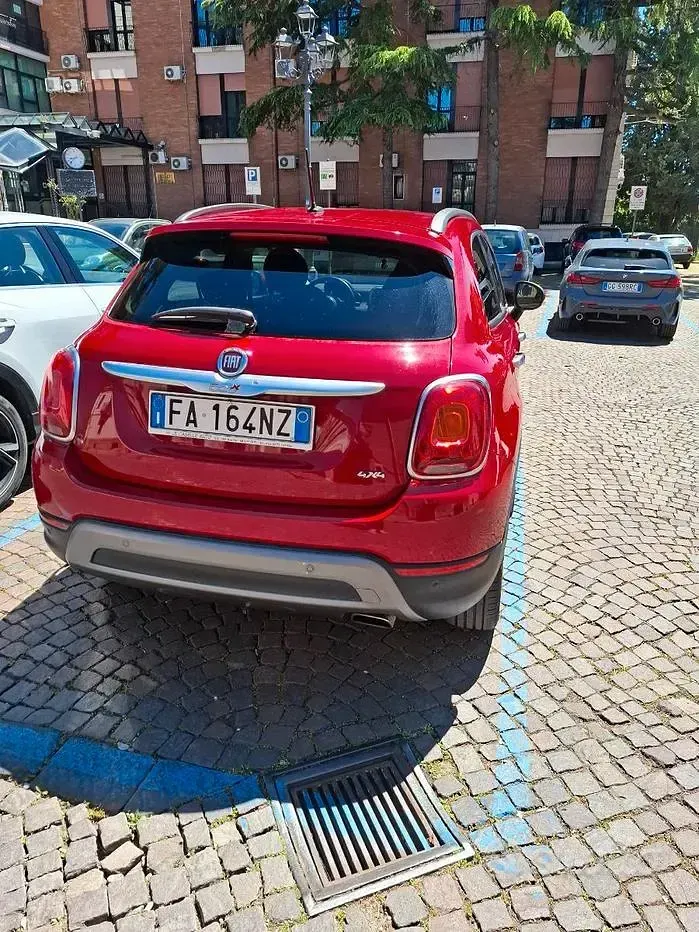 Usata Fiat 500X 140 CV (102 kW) 2015 Rosso SUV